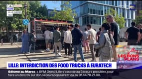 Lille: interdiction des food trucks à Euratechnologies, une pétition lancée