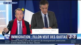 L’édito de Christophe Barbier:  François Fillon a exposé son programme d'immigration hier