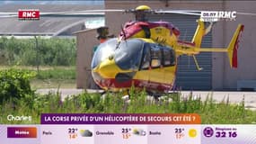 La Corse privée d'un hélicoptère de secours cet été ? 