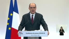 Jean Castex, le 25 février 2021.