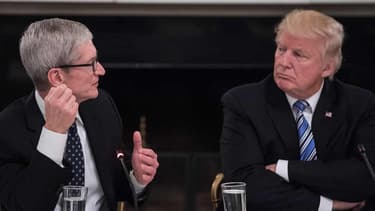 Tim Cook, PDG d'Apple, a expliqué à Donald Trump en quoi sa politique vis-à-vis de la Chine est "problématique"