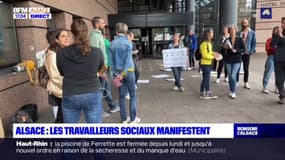 "On a 18€ par mois pour 31 mineurs": en Alsace, les travailleurs sociaux réclament plus de moyens
