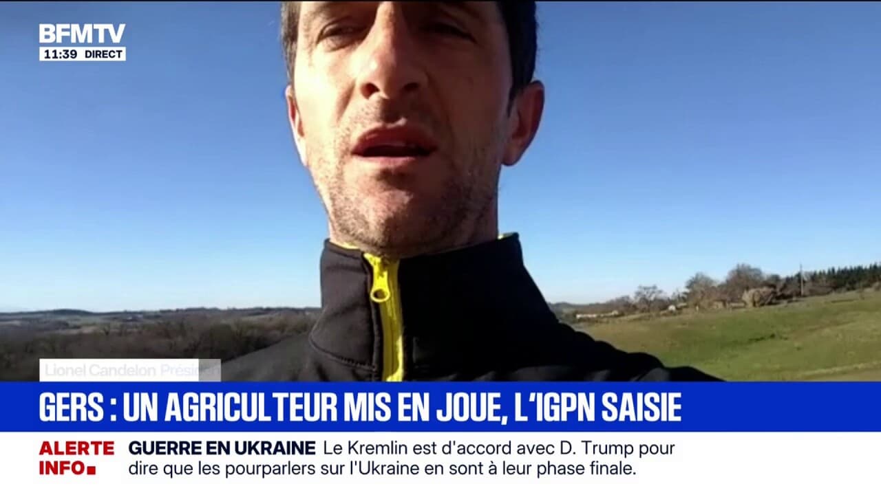 Agriculteur mis en joue à Auch: "Il n'y avait absolument pas nécessité ni  légitimité de braquer des armes sur lui", assure Lionel Candelon, président  de la chambre d'agriculture du Gers