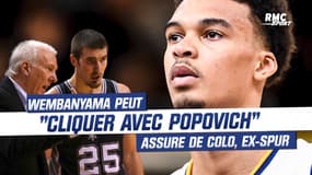 NBA : Wembanyama "peut cliquer avec Popovich" assure De Colo, ex-joueur des Spurs