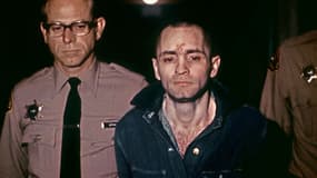 Charles Manson le 29 mars 1971 à Los Angeles. 