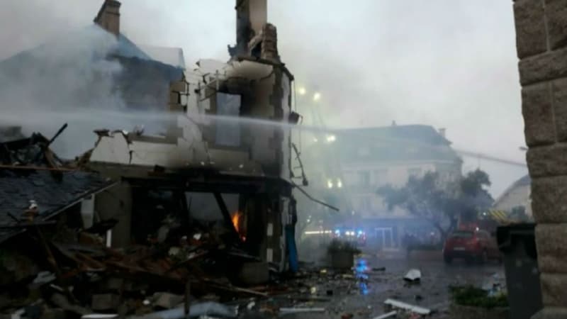 Une violente explosion a provoqué un important incendie dans la nuit de dimanche à lundi à Quiberon