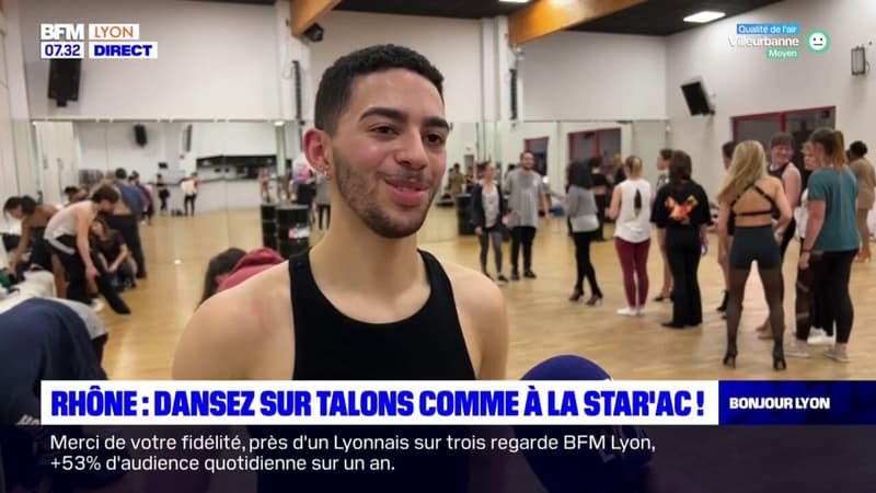 Un cours de danse en talons pour homme et femme avec Yanis Marshall