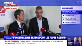 SNCF: Alain Krakovitch, directeur de TGV-Intercités annonce un "geste commercial" de 50% pour les prochains voyages des clients impactés par la grève de ce week-end