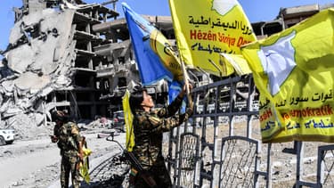 La Coalition à Raqqa.