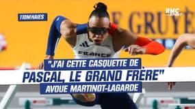 Athlétisme (110 m haies) : "J'ai cette casquette de Pascal, le grand frère" avoue Martinot-Lagarde