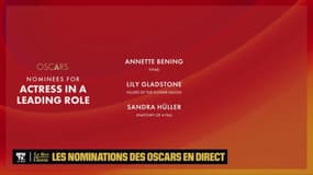 L'actrice Sandra Hüller nommée pour l'Oscar de la meilleure actrice pour son rôle dans "Anatomie d'une chute"