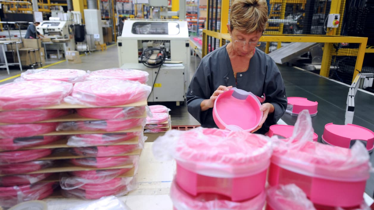 L’usine Tupperware de Joué-lès-Tours