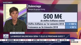 Luxe: La marque Balenciaga sera-t-elle le prochain Gucci ? - 24/10