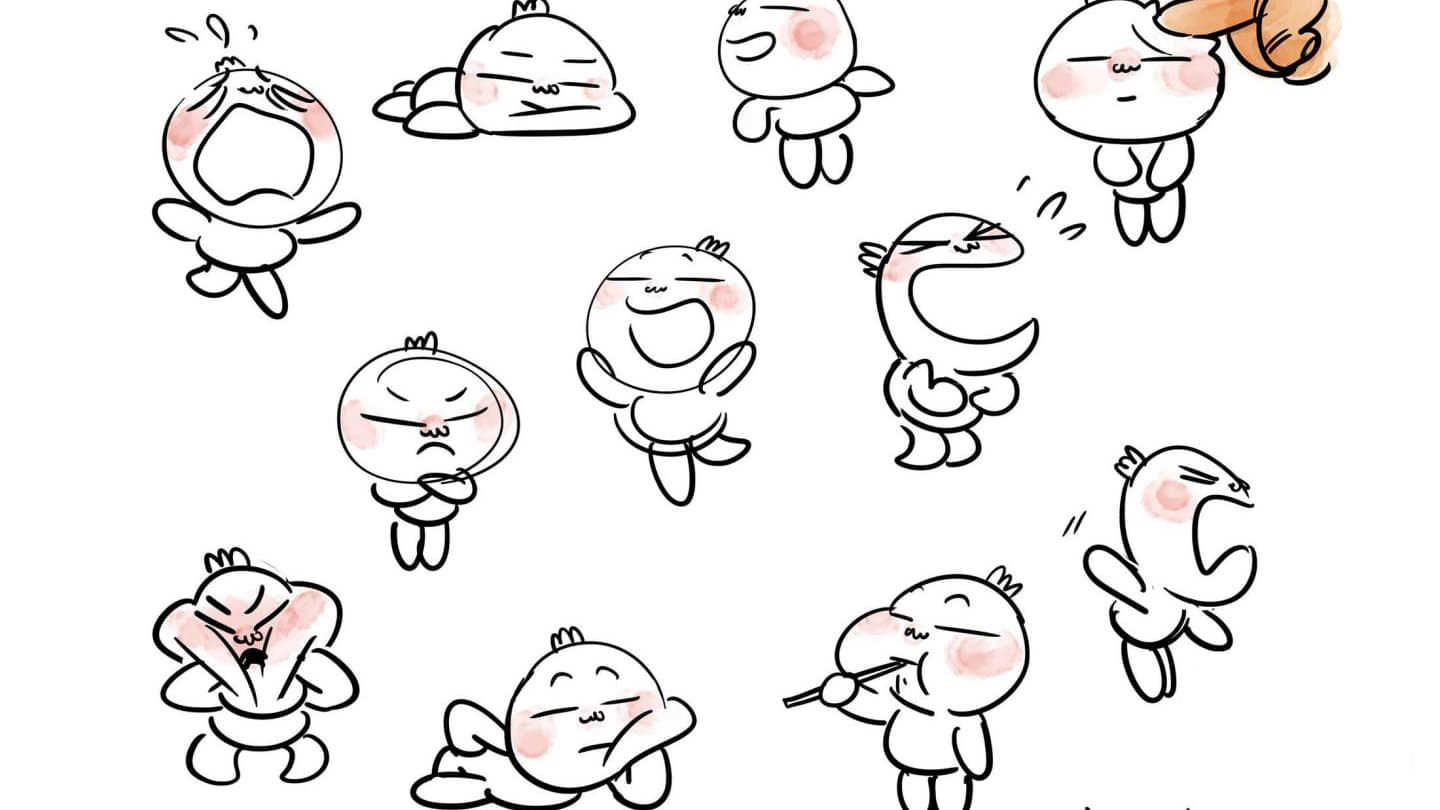 Croquis de Bao Croquis de Bao