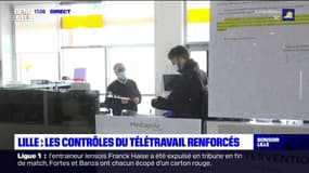 Télétravail: l'inspection du travail renforce les contrôles dans la métropole lilloise