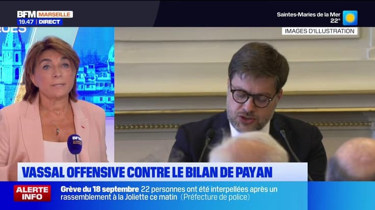 Pour Martine Vassal, Benoît Payan a "massacré" Marseille