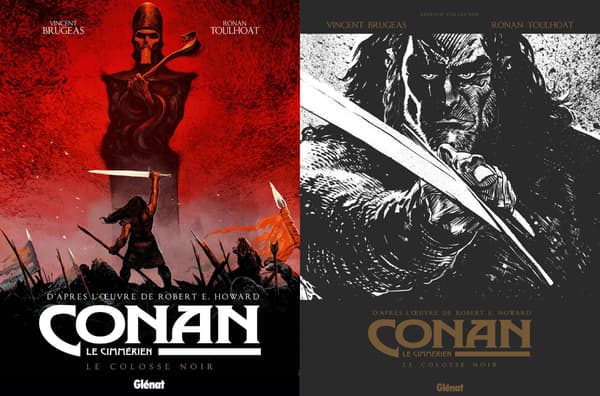 Couverture de Conan de Vincent Brugeas et Ronan Toulhoat Couverture de Conan de Vincent Brugeas et Ronan Toulhoat