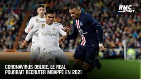 PSG : coronavirus oblige, le Real songerait à Mbappé en 2021