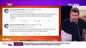 Opération militaire en Ukraine : la réaction d'Emmanuel Macron