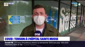 Covid-19: avec la hausse des contaminations, l'hôpital Sainte-Musse de Toulon sous tension