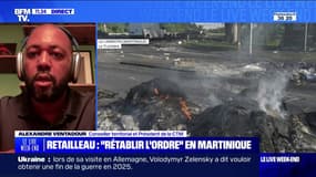 "La Martinique est en danger", affirme Alexandre Ventadour, président de la Collectivité territoriale de Martinique