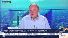 Jean-Marc Daniel : Une dette publique à 120% du PIB, c'est grave ! - 23/06