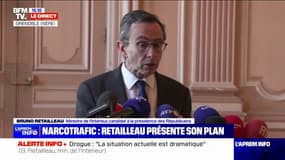 Texte de loi sur le narcotrafic: "Les sénateurs ont été capables de surmonter leurs divergences", assure Bruno Retailleau