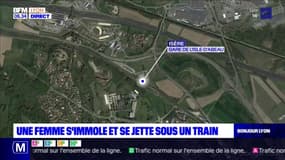 Lyon-Grenoble: une femme s'immole et se jette sous un train