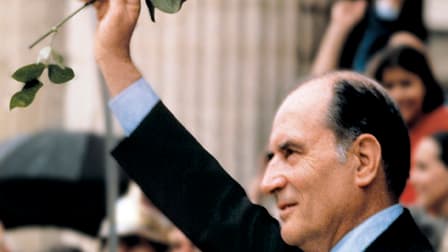 François Mitterrand, le 10 mai 1981.