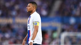 Kylian Mbappé lors de Strasbourg-PSG (1-1), le 27 mai 2023