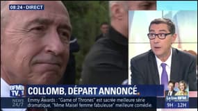 EDITO - "La vérité c'est que depuis son entrée au ministère de l'Intérieur, Gérard Collomb pense à un retour à Lyon" 