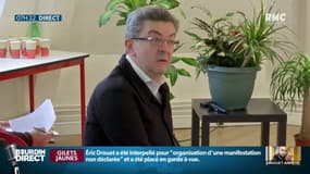 "Fasciné" par le "gilet jaune" Eric Drouet, Jean-Luc Mélenchon réagit à son arrestation