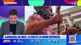 Carnaval de Nice: le roi et la reine dévoilés