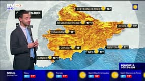 Météo Côte d’Azur: du soleil et de belles températures ce mardi, 19°C à Grasse