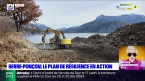 Serre-Ponçon: le plan de résilience en action sur les bords du lac