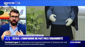 Uniforme à l'école: "L'intérêt c'est de niveler les différences, les classes sociales", affirme Vincent Chauvet, maire MoDem d'Autun (Saône-et-Loire) 