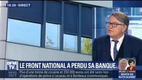 FN sommé de quitter la Société générale: "C'est une décision purement politique qui a pour but de gêner le FN", Gilbert Collard