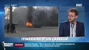 En seulement quelques heures, ce casseur parisien a fait des dizaines de milliers d'euros de dégâts