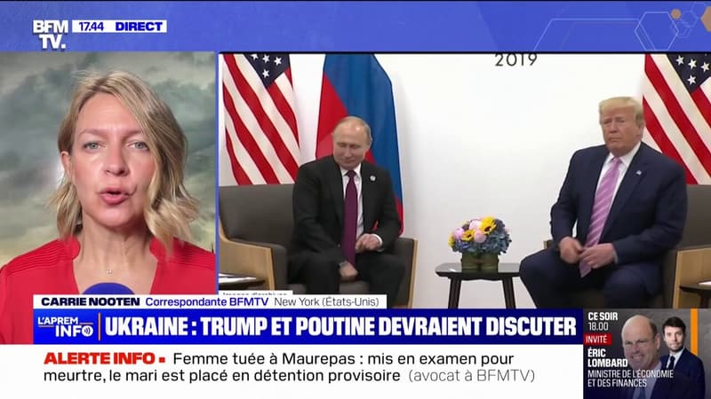 Accord de paix en Ukraine: Donald Trump et Vladimir Poutine vont avoir une discussion cette semaine