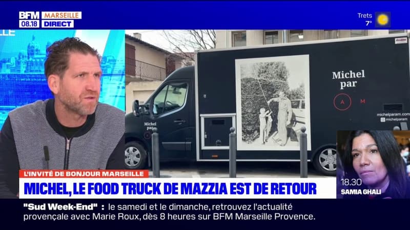 Marseille: le foodtruck "Michel" d'Alexandre Mazzia bientôt pérennisé?