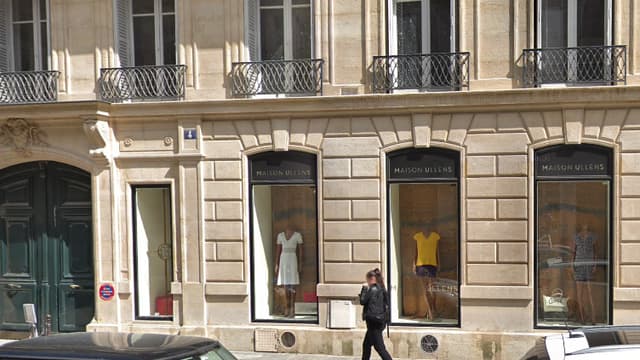L'oeuvre a été retrouvée au 4 de la rue Marignan