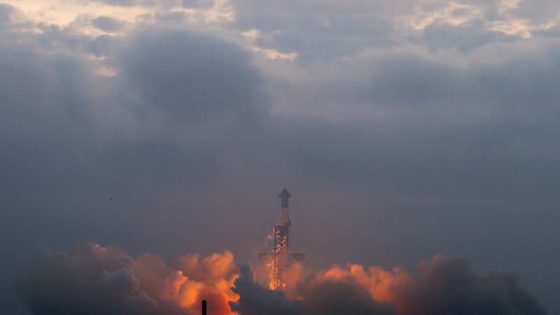 Décollage de la fusée de SpaceX Starship, le 14 mars 2024 depuis la base de Boca Chica au Texas
