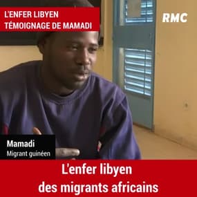 L'enfer libyen des migrants africains: "Si je raconte les tortures que j'ai subi, je vais pleurer"
