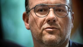 Le ministre de la solidarité, de l'autonomie et du handicap, Damien Abad, à Oyonnax le 19 juin 2022