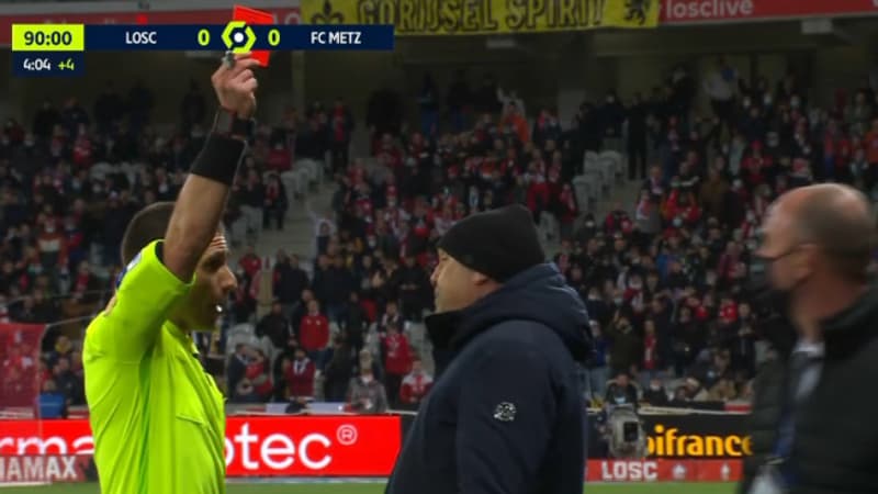 Lille-Metz: fin de match ultra tendue, Antonetti exclu après une énorme embrouille avec Sylvain Armand