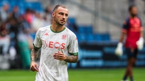 Jonathan Clauss lors du match Le Havre-Nice (3-1, L1), le 31 août 2025