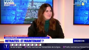 Sarah Peillon, nouvelle responsable du parti Renaissance dans le Rhône, défend la réforme des retraites
