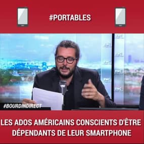 Les ados américains conscients d'être dépendants de leur smartphone