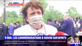 Commémorations du 8-Mai: "C'est un moment qui prend une signification considérable en ces circonstances", estime Roselyne Bachelot  