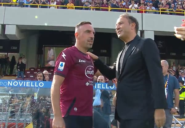 Les adieux de Franck Ribery aux fans de Salernitana